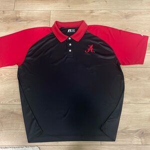 Alabama Collegiate Mens 2XL 100%Polyester Polo Shirt NWOT